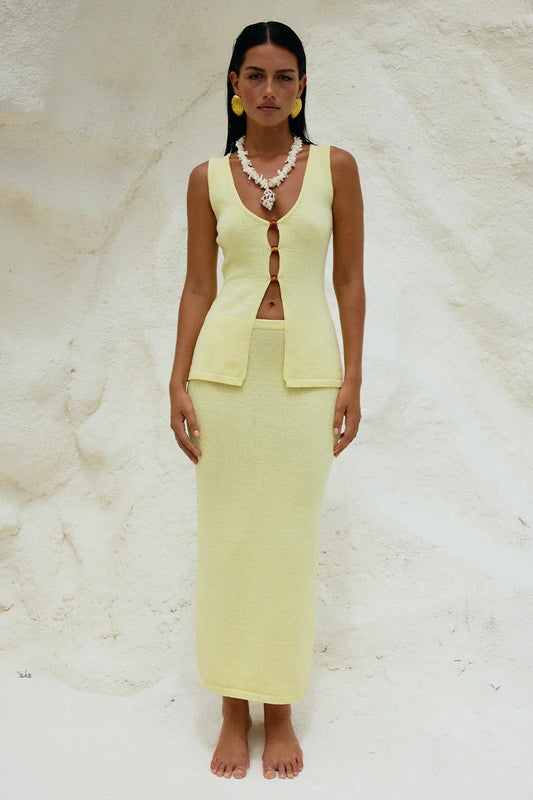 Nadina Top - Lemon