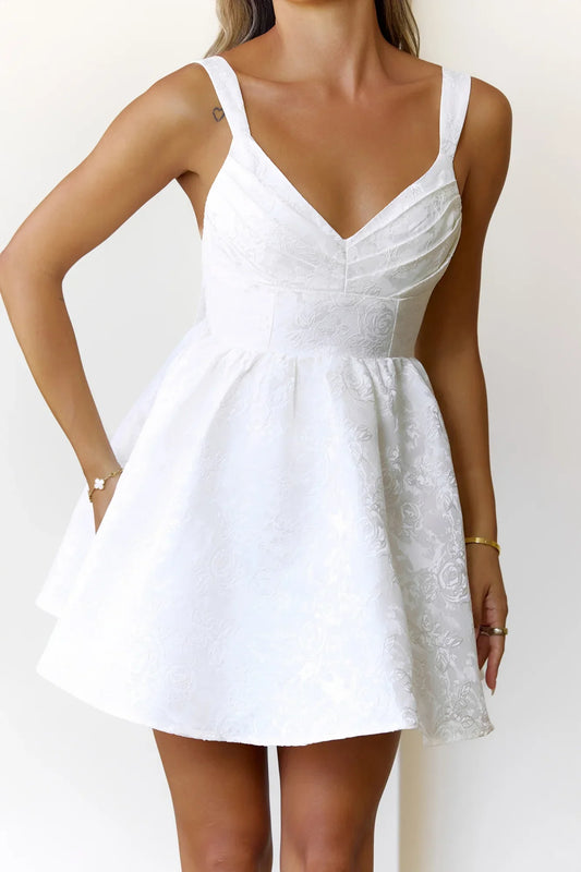 Style In Session Mini Dress Off White