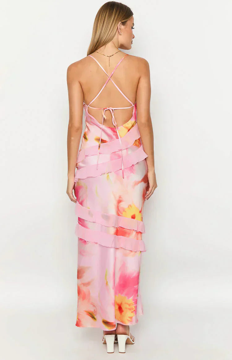 Inara Ruffle Maxi Dress