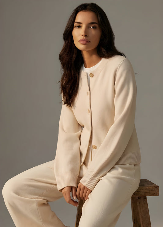 Livette - Knotted Cardigan Sweater