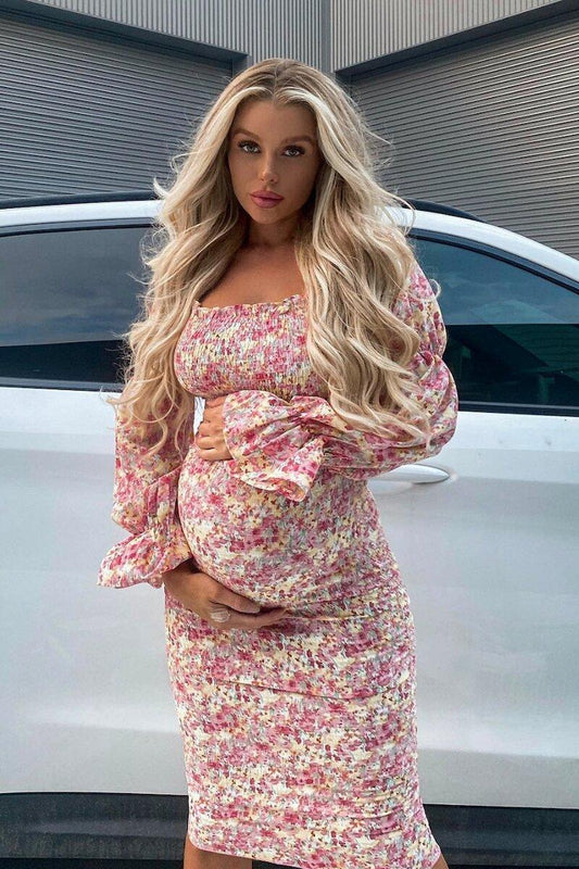 Courtney Dress - Sunset Floral