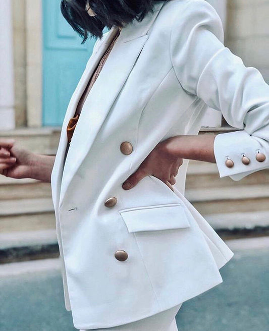 Misha Collection Leona Blazer - Ivory