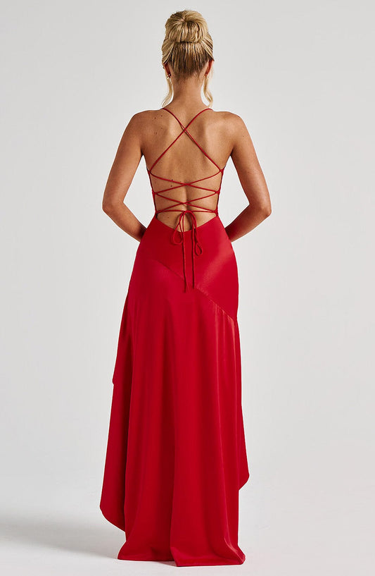 Livette - Red Midi Dress