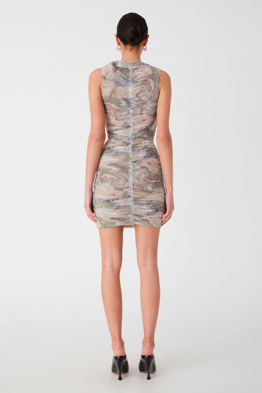 Misha Itzel Mini Dress - Dream Print