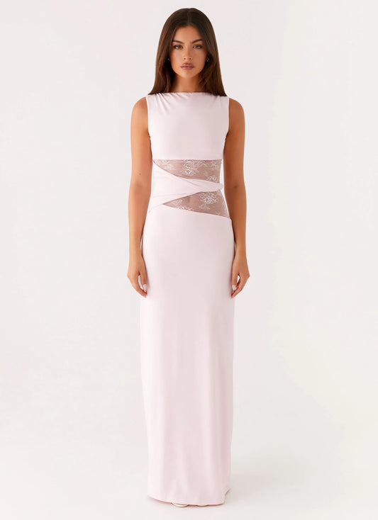 Karma Maxi Dress - Pink
