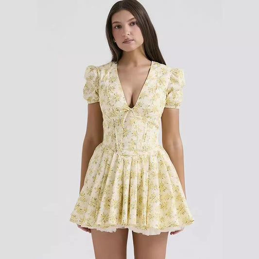 Livette - Flower Power Mini Dress