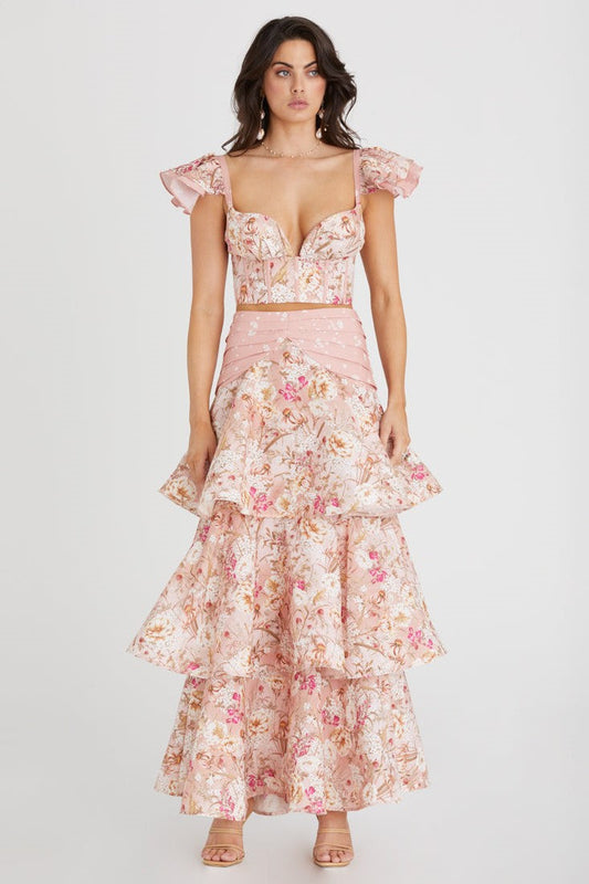 Kate Top - Multi Floral