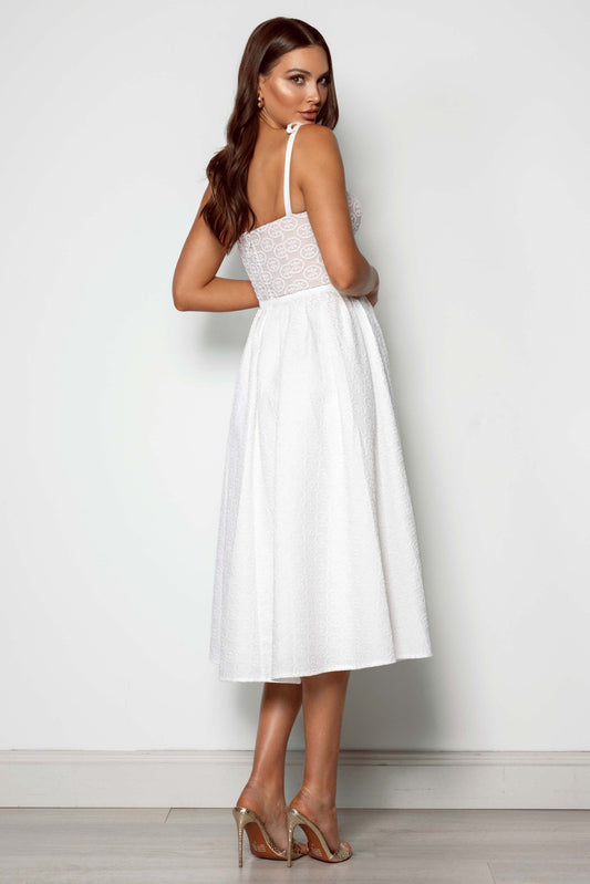 Ariana Dress - White