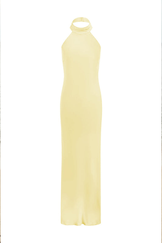 Brigitte Maxi Dress - Lemon
