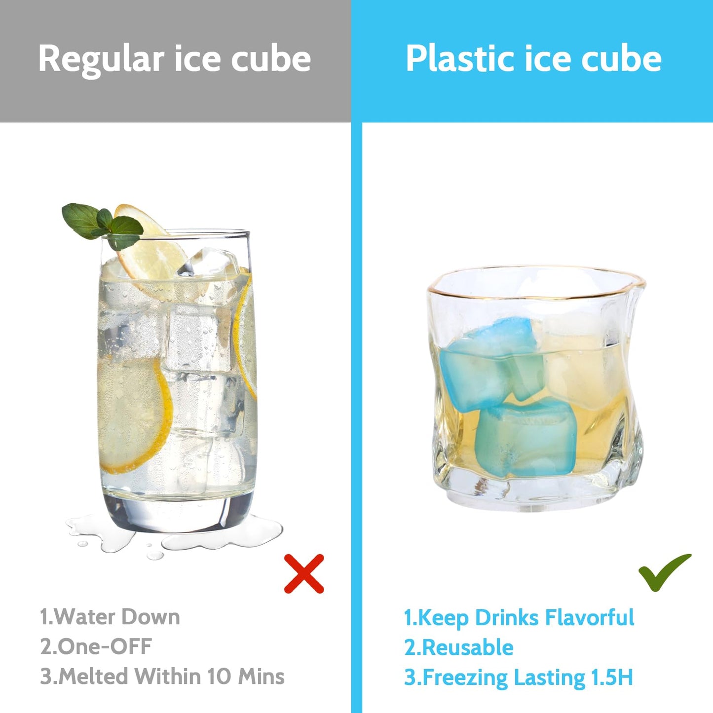 Reusable Ice Cubes