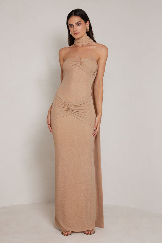 Celeste Dress - Gold