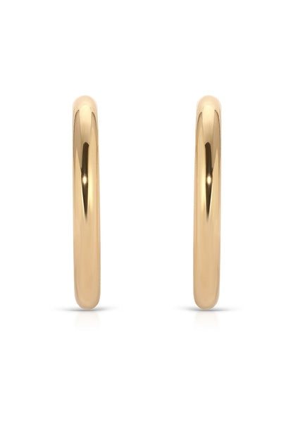 Large Classic Hoop Earrings