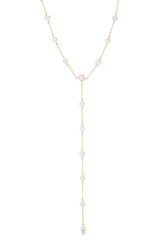 Dripping Pearl Necklace