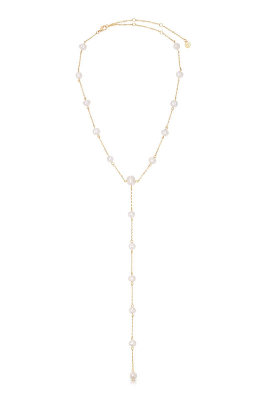 Dripping Pearl Necklace