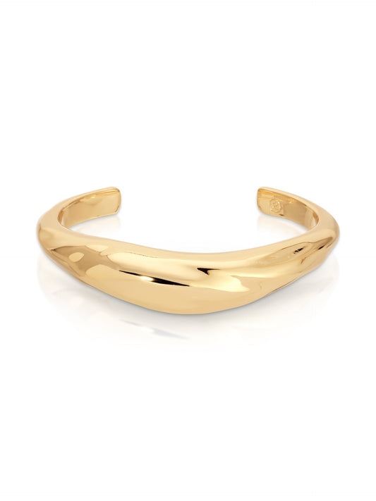 Liquid Cuff - 18k Gold Plated