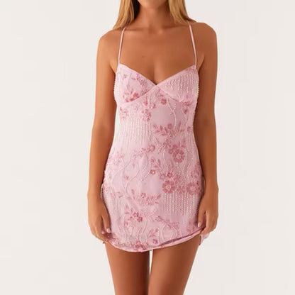 Bead Blast Barbie Dress