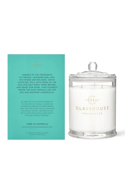 Glasshouse Lost in Amalfi Candle