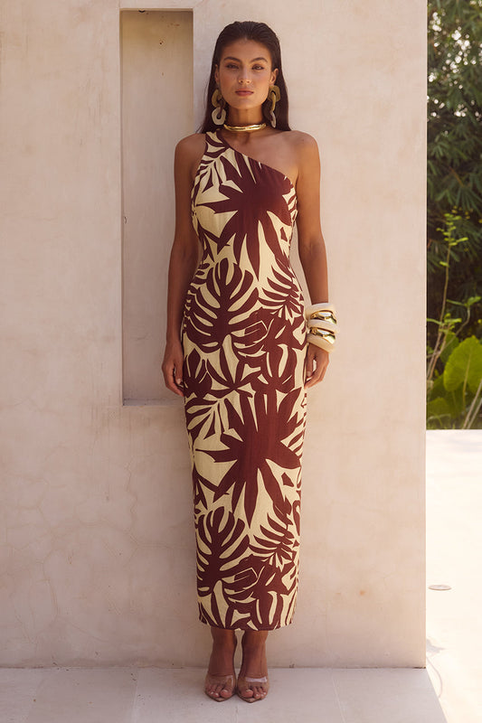 Matelo Midi Dress - Matelo Print