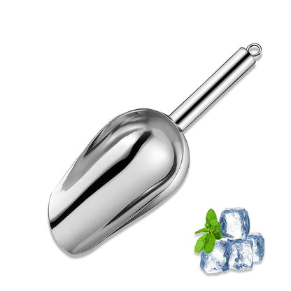 Stainless Steel Ice Scoop – 6 Oz Heavy Duty Kitchen Scoop