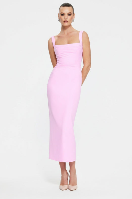 Marbella Dress - Taffy Pink