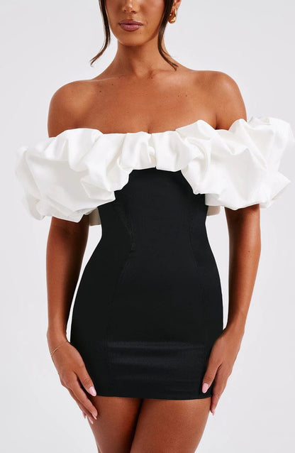Livette - Ruffle Mini Dress