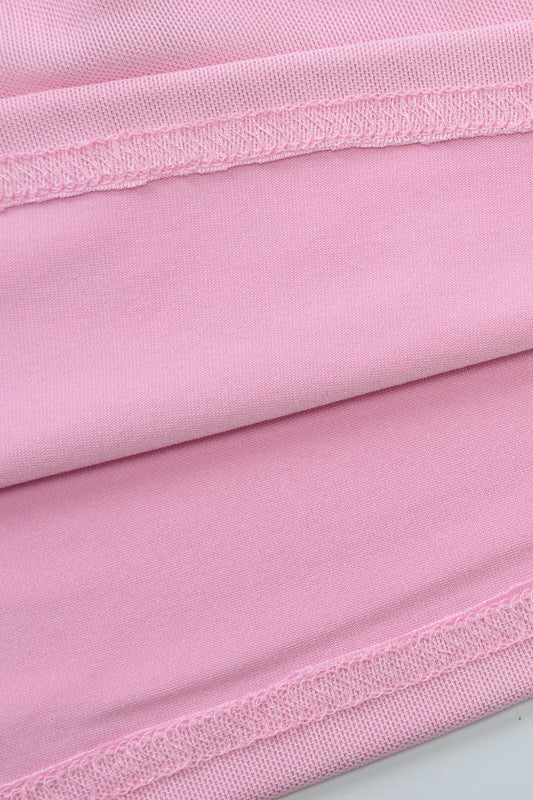 Off the Shoulder Pink Bodycon Short Dress with Ribbon
