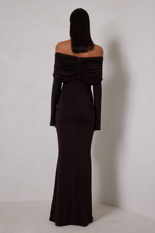 Paige Dress - Espresso