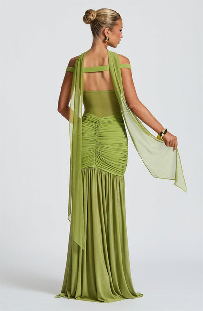 Celeste Fire Maxi Dress