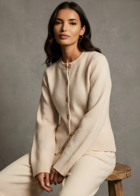 Livette - Knotted Cardigan Sweater