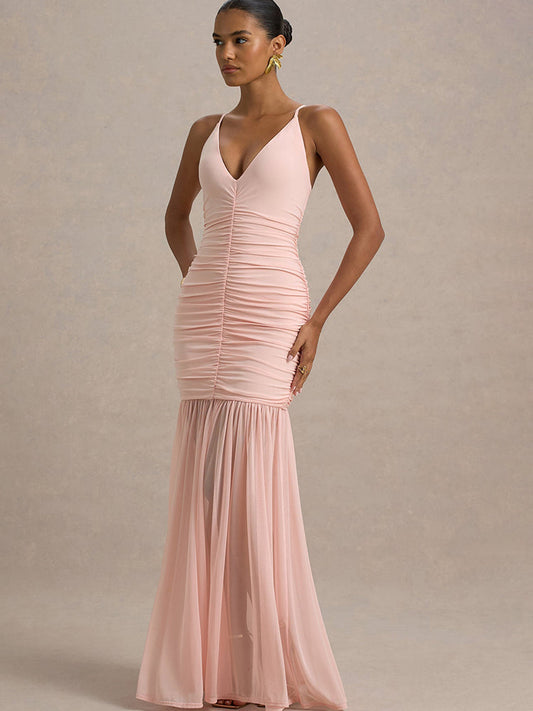 Solara Glow Maxi Dress.