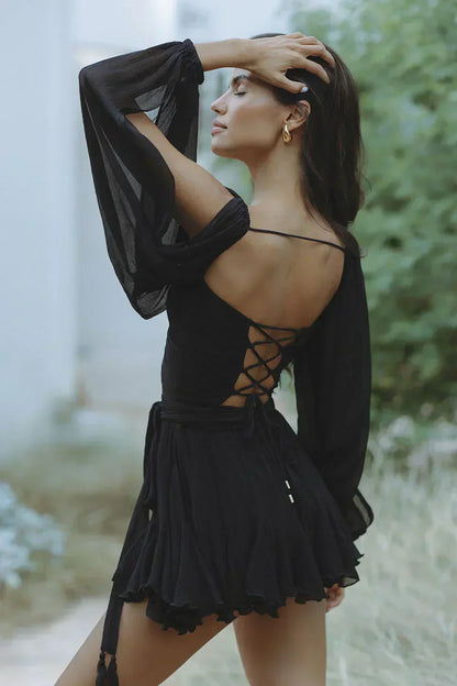 Elvaya – Chic Mini Dress with Timeless Flair
