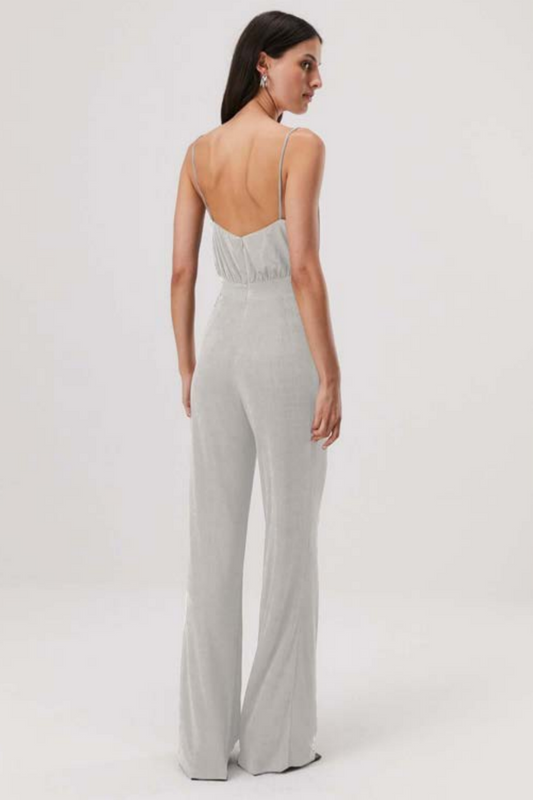 Misha Moyra Pantsuit - Silver Cloud