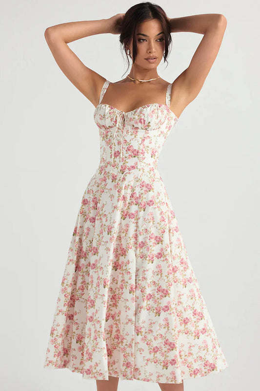 Livette - Flower Midi Dress