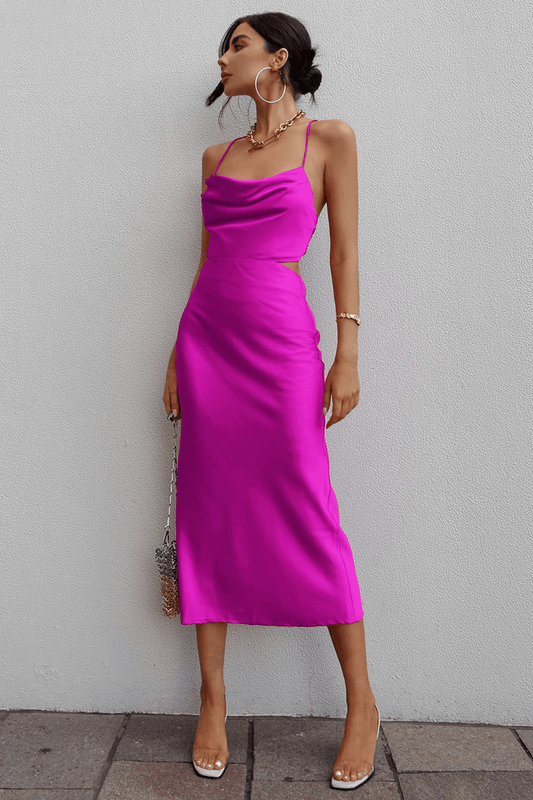 Charissa Slip Dress - Orchid
