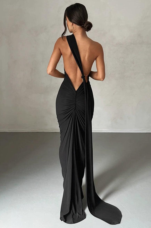 Constantina Gown - Black