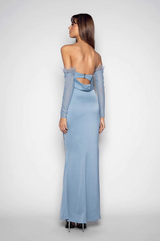 Myra Dress - Tranquil Blue