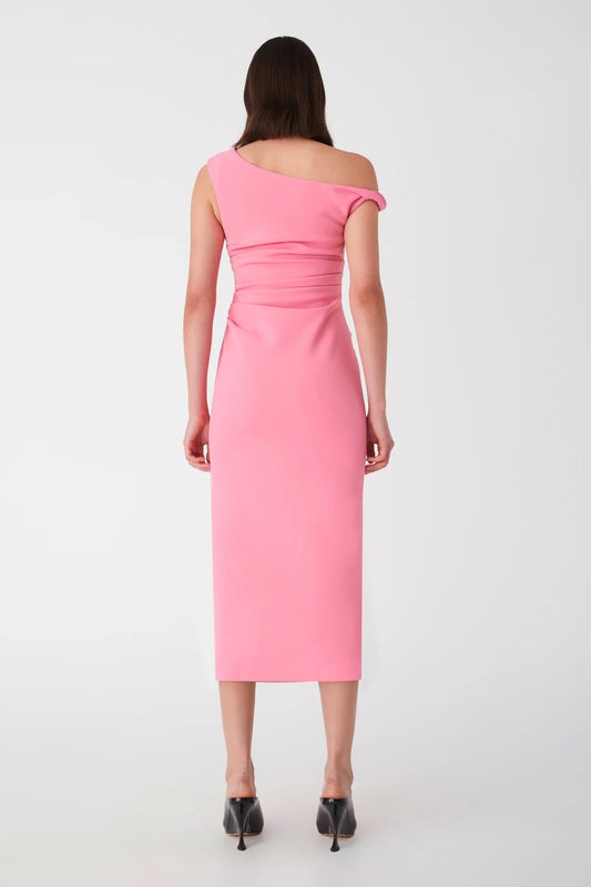 Misha Alaska Midi Dress - Tulip Pink