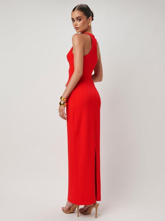 Eiza Gown - Cherry Red