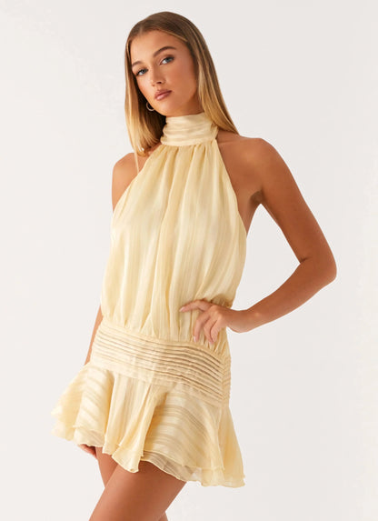 Mila | Chiffon Mini Dress