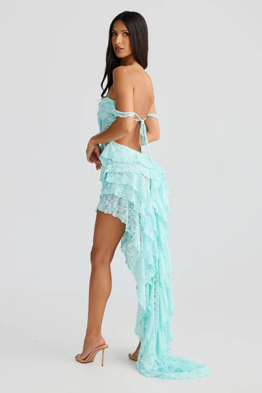 Miah Gown - Aqua