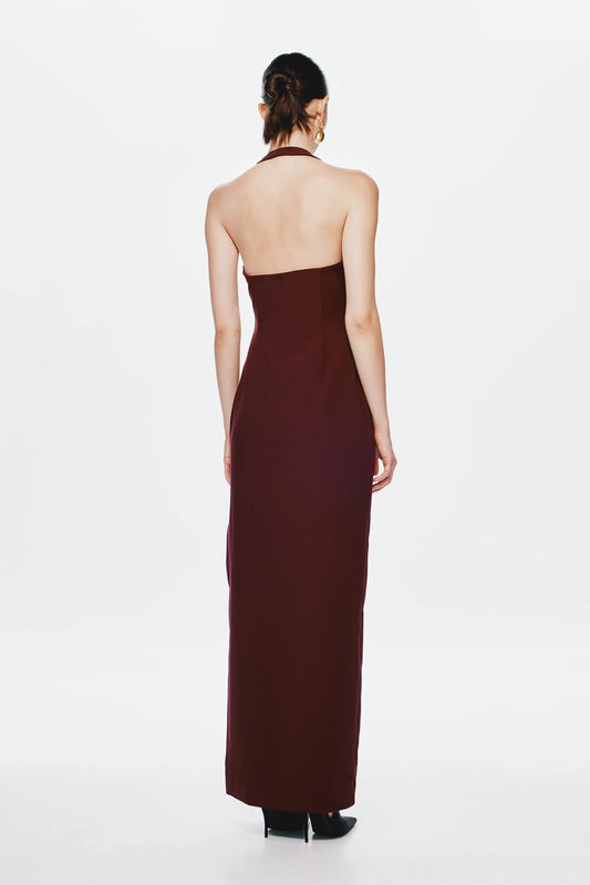 Misha Alusia Maxi Dress - Port