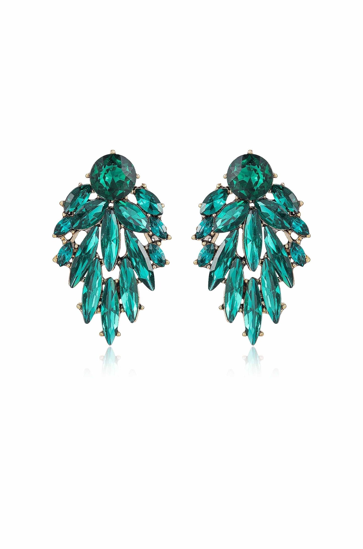Cry Me A River Earrings - Emerald