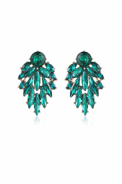 Cry Me A River Earrings - Emerald