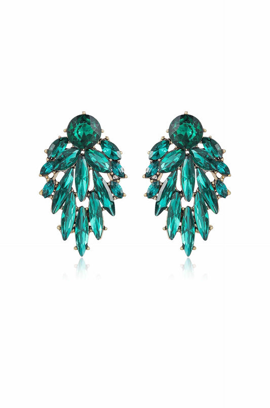 Cry Me A River Earrings - Emerald