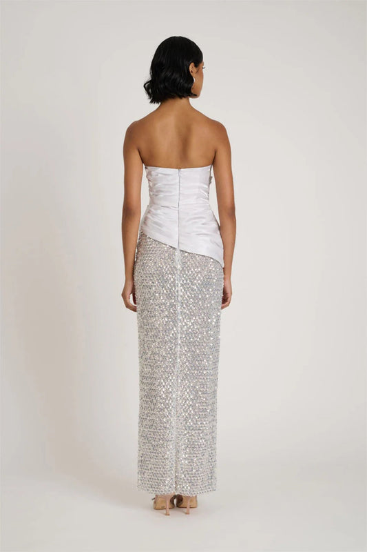 Gia Gown - Silver