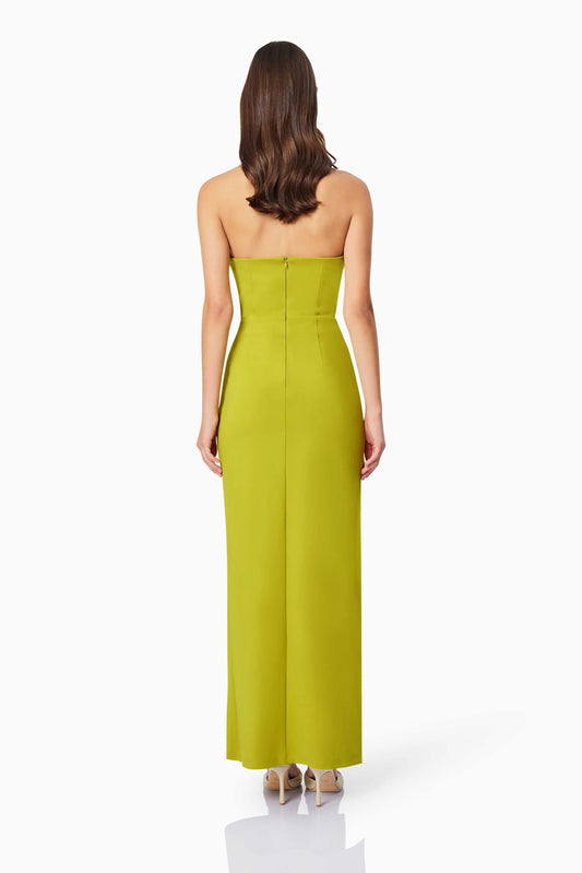 Eden Maxi Dress - Chartreuse