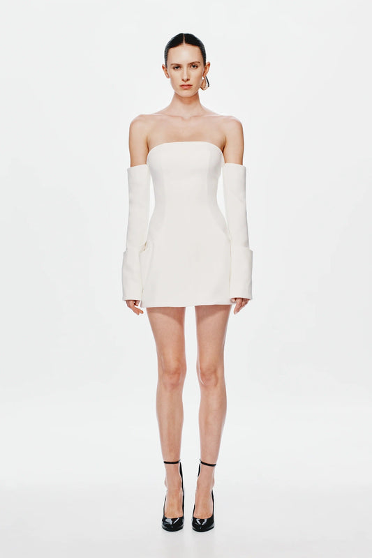 Misha Riptide Mini Dress - Ivory