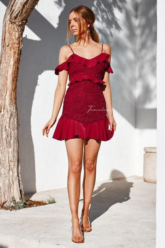 Lizzie Dress - Red