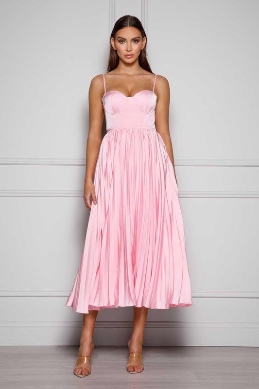 Milan Dress - Candy Pink