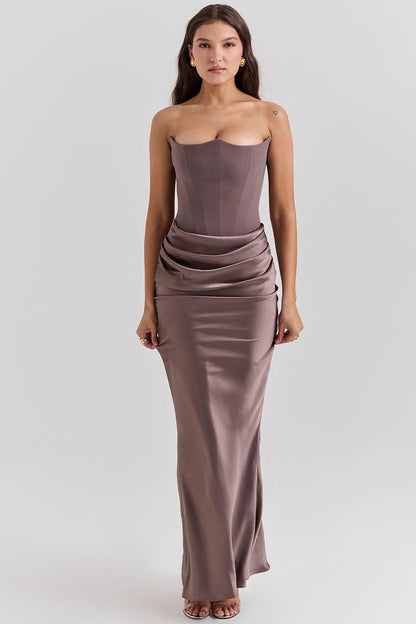 Livette - Corset Midi Dress